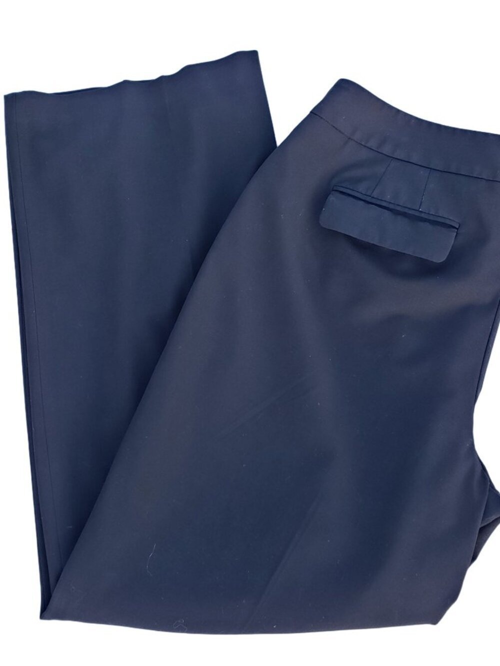 LOFT Julie Black Dress Pants Size 12 Straight Leg Career Workwear - Picture 4 of 8